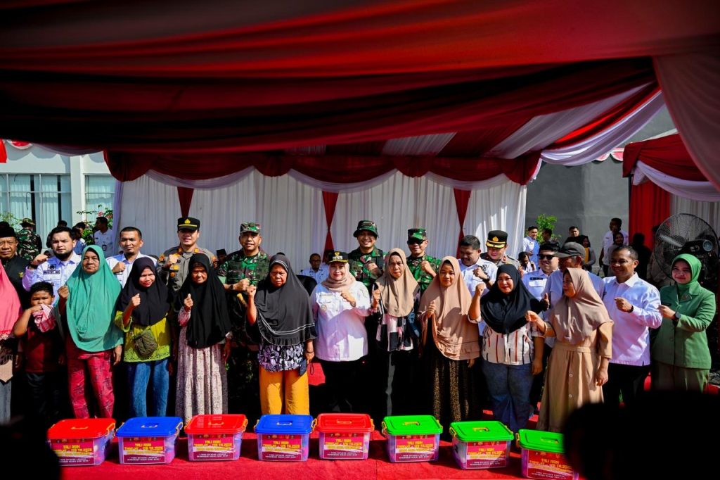 foto bersama tmmd bengkalis