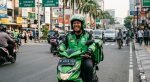 Aktivitas driver GoRide di kawasan perkotaan Indonesia.