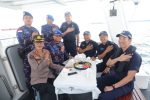 Ditpolairud Polda Kepri patroli perairan dan rendezvous dengan Singapore Police Coast Guard