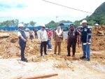 Bupati Natuna Cen Sui Lan tinjau pembangunan Pelabuhan Selat Lampa