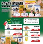 Pasar murah Pemkab Natuna untuk membantu masyarakat membeli sembako murah