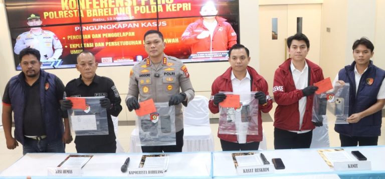Polresta Barelang ungkap kasus penggelapan motor Honda Beat di Sei Beduk Batam