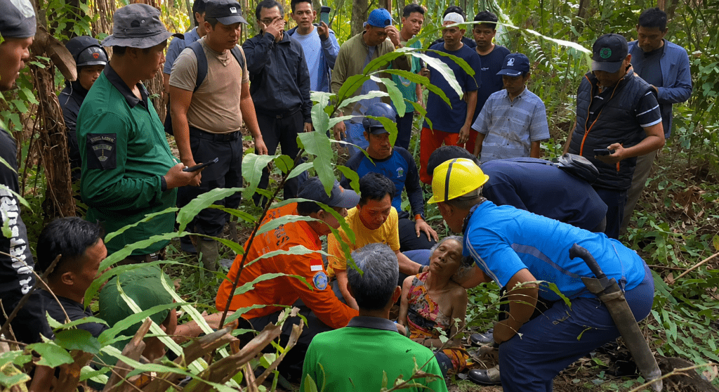 Tim SAR Gabungan menemukan lansia hilang di hutan Singkep Barat Kabupaten Lingga