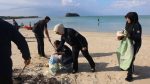 Wakajati Kepri memimpin kegiatan bersih pantai di Teluk Sahi Natuna