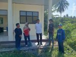 Gotong royong persiapan operasional SMPN 4 Bunguran Timur di Natuna