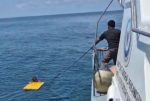 Nahkoda KM Ocean Three ditemukan selamat oleh Tim SAR Gabungan di Perairan Natuna.