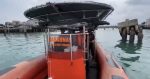 Tim SAR mencari ABK KM Pasifik II yang hilang di Perairan Selat Riau Bintan