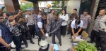 Pemusnahan barang bukti sabu dan ganja oleh Satresnarkoba Polresta Tanjungpinang.