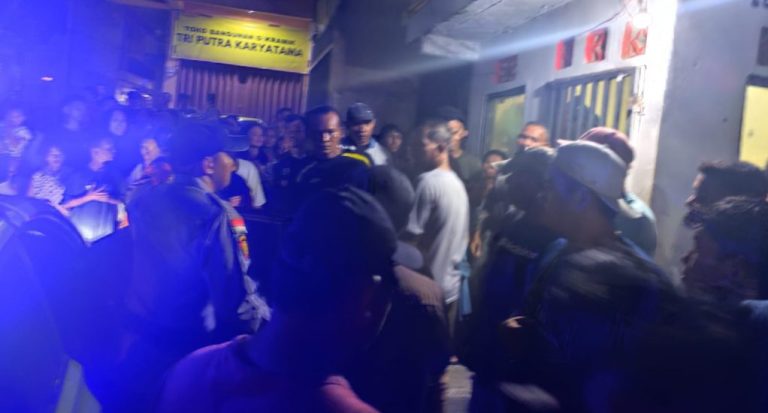 Personel Polresta Barelang menangani kasus dugaan pencurian di Sagulung Batam