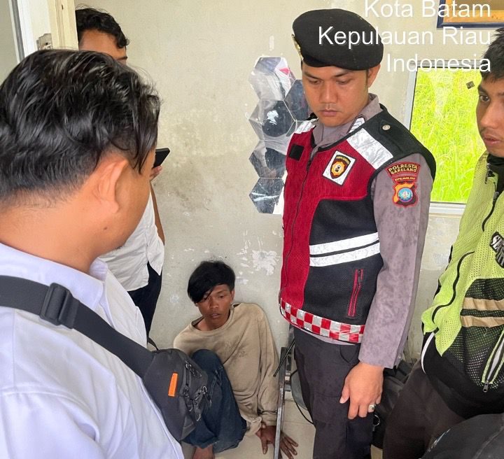 Polsek Nongsa amankan terduga pelaku percobaan pencurian di Ruko CNN Kabil Batam
