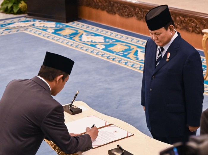 Prabowo Lantik Pimpinan Baru BGN dan Said Iqbal