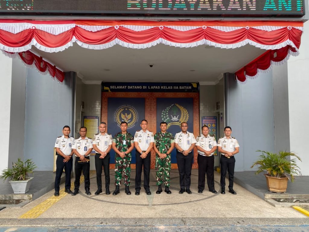 Danlanud Hang Nadim Kunjungi Lapas Batam