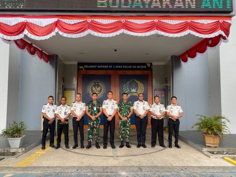 Danlanud Hang Nadim Kunjungi Lapas Batam