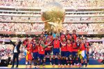 Donald Trump foto juara Spanyol