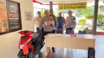 Rilis pengungkapan kasus curanmor Polsek Balai Karimun.
