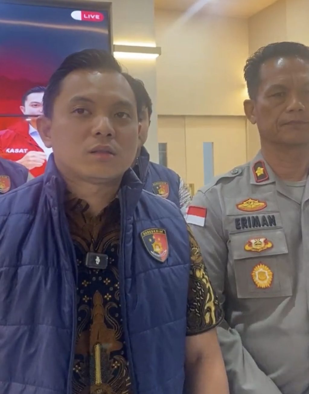 Polisi mengamankan dua pelaku jambret di Nongsa Batam.