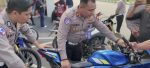 Puluhan sepeda motor pengguna knalpot brong diamankan Polresta Barelang.