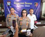 Kabid Humas Polda Kepri memberikan keterangan terkait penetapan tersangka kasus tiket Pesparawi Kepri.