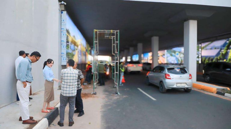 Underpass Pelita Dipercantik, Rampung Akhir Juli 2026
