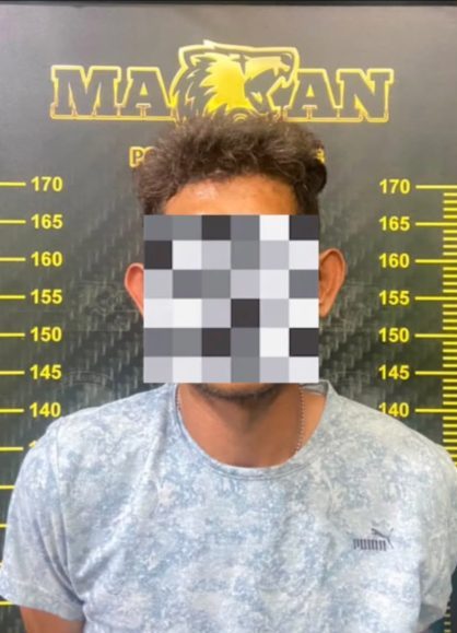 Pelaku jambret AS diamankan Polsek Nongsa di Batam.