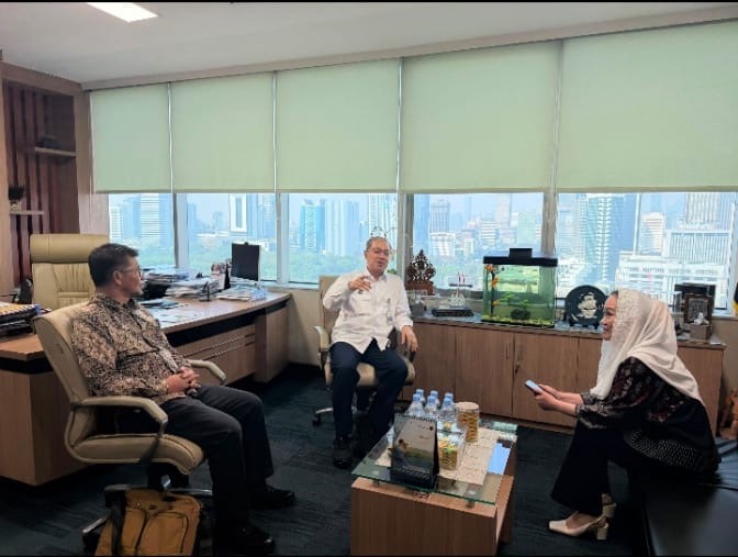 Bupati Natuna Cen Sui Lan audiensi dengan Direktorat Kepelabuhanan Kementerian Perhubungan.