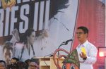 Bupati Karimun membuka Kejuaraan Karate FORKI Kepri Series III di MPP Karimun.