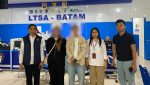 Korban dugaan TPPO asal Tanjungpinang dan Sumatera Barat tiba di Bandara Hang Nadim Batam.