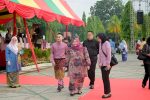 Bupati Bengkalis Kasmarni menghadiri Upacara Hari Jadi ke-69 Provinsi Riau di Pekanbaru