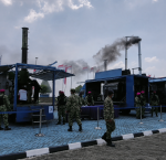 Pemusnahan 1,3 ton ketamin hasil penyelundupan MV King Sun di Batam