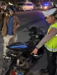 Polresta Barelang tindak kendaraan berknalpot brong dalam patroli KRYD