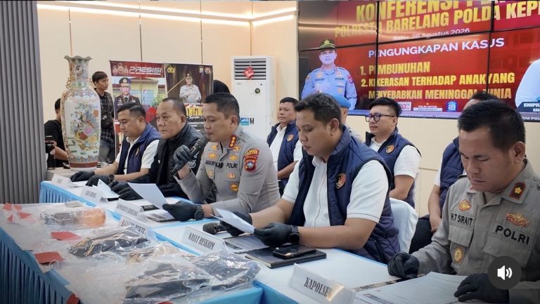 Kapolresta Barelang ungkap kasus kekerasan terhadap balita di Bengkong