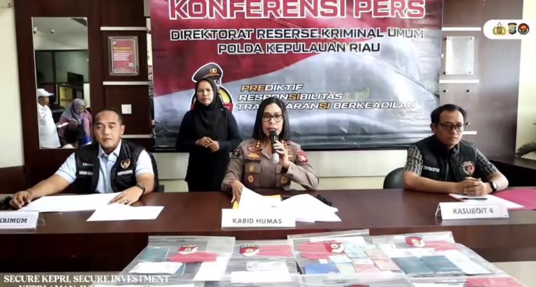 Polda Kepri ungkap tiga kasus TPPO dan PMI nonprosedural