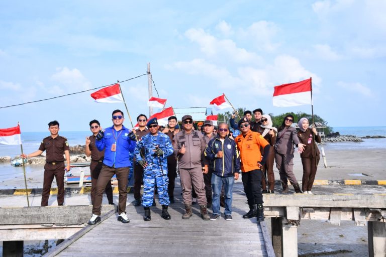 Touring Kemerdekaan Merah Putih Lanud Raden Sadjad di Natuna