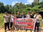 Patroli Bhabinkamtibmas cegah Karhutla di Bunguran Timur Natuna