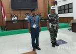 Mayor Laut Faisal Mulia divonis 10 tahun penjara kasus sabu Deskripsi gambar: