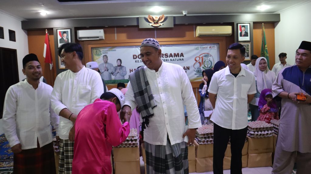 Kejari Natuna santuni anak yatim pada Hari Lahir Kejaksaan ke-81
