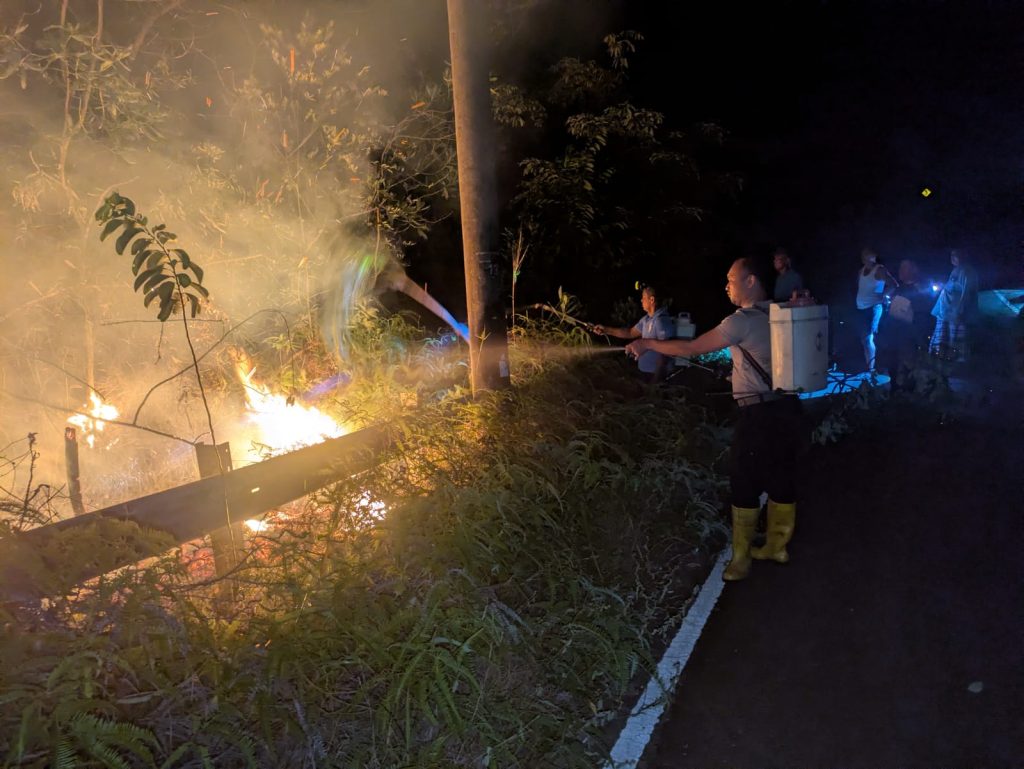 Pemadaman Karhutla di Sembulang dan Tembesi Batam