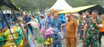 Wabup Natuna Jarmin Sidik tinjau bazar murah HUT TNI ke-81
