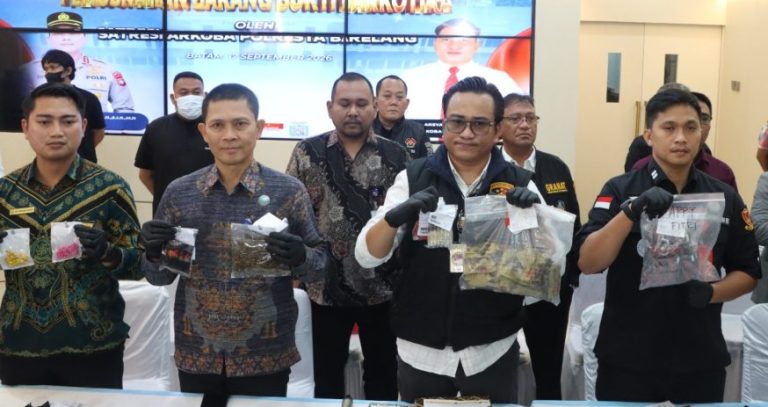 Pemusnahan barang bukti narkotika Polresta Barelang