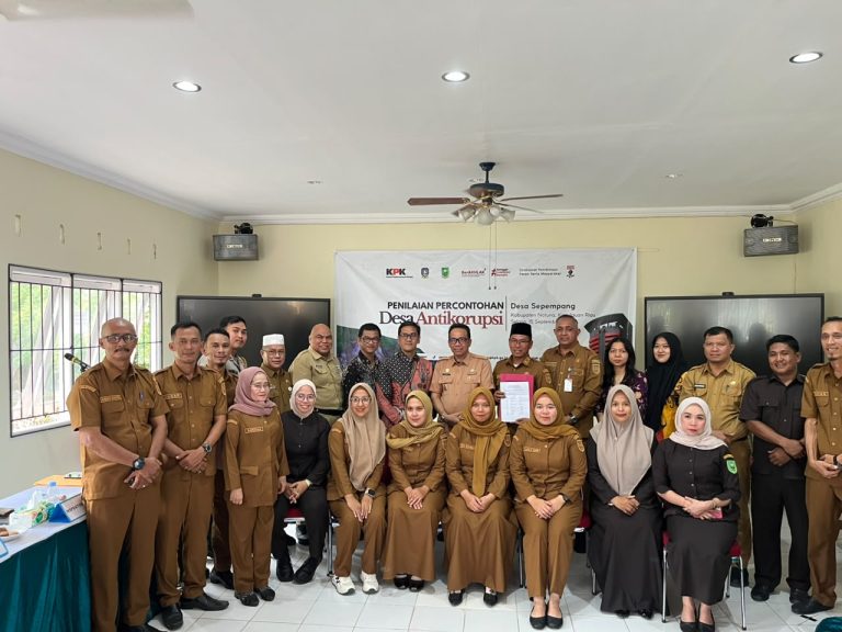 Desa Sepempang Natuna raih nilai 96 kategori Istimewa Desa Antikorupsi