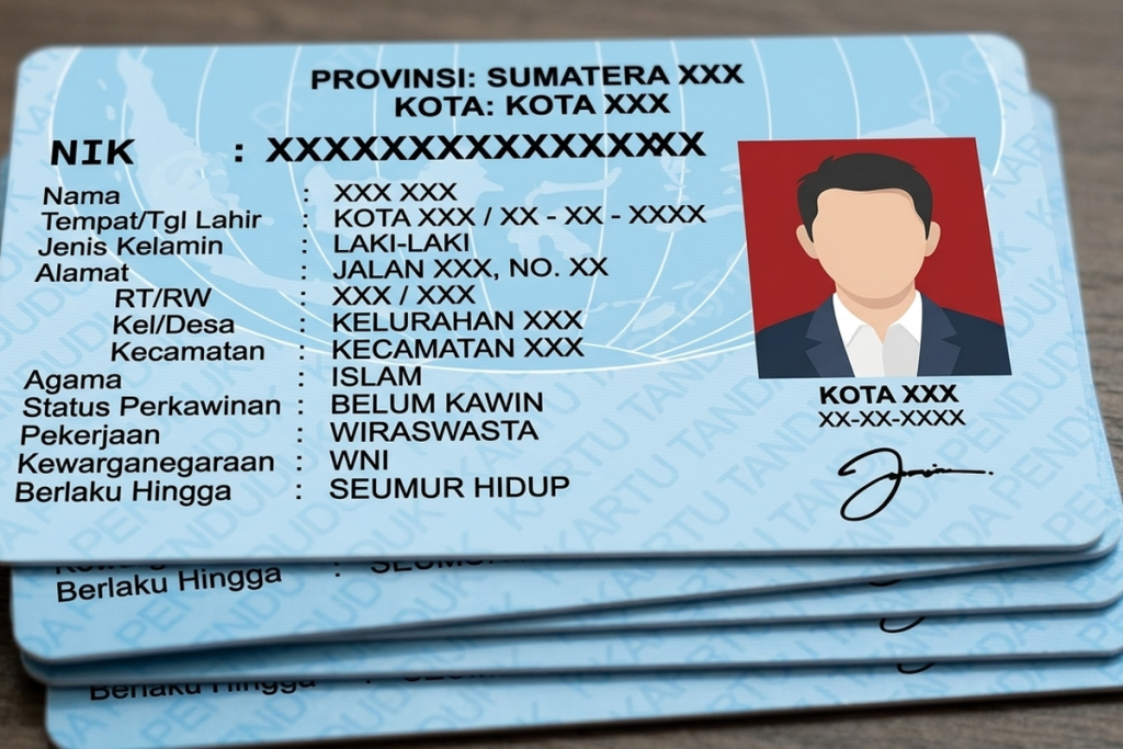 Ilustrasi KTP