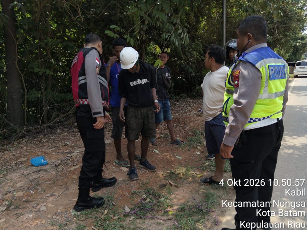 Polsek Nongsa amankan pria diduga gangguan kejiwaan di Punggur