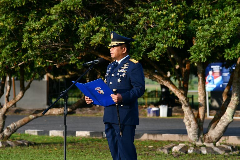 Upacara Hari Kesaktian Pancasila di Lanud Raden Sadjad Natuna